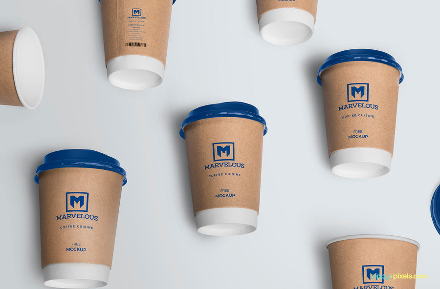 Awesome Coffee Cup Mockup
