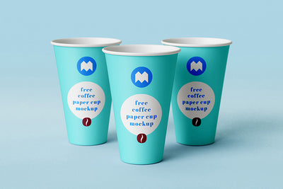 Clean paper Coffee Cup or Mug Mockup