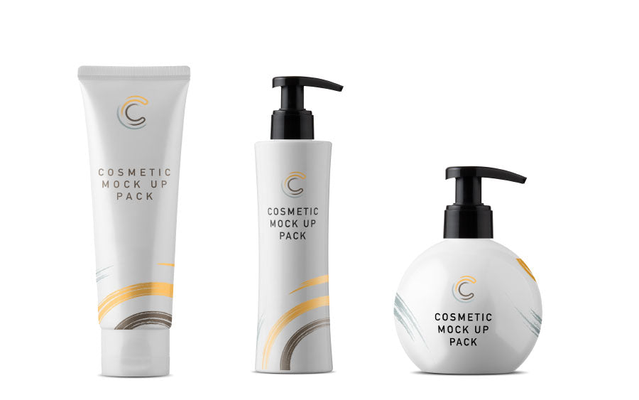 Big Collection of Cosmetic Packaging Mockups