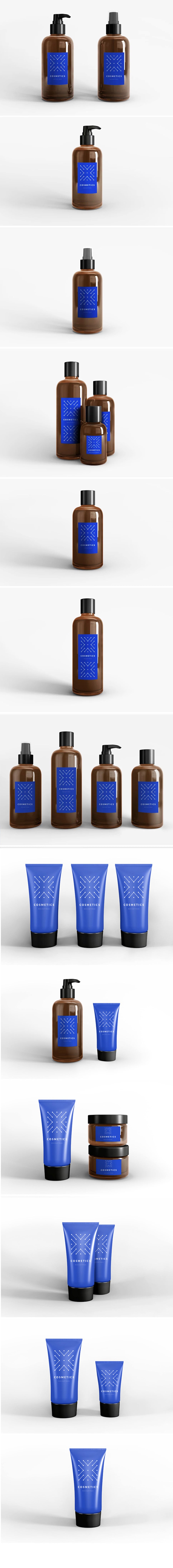 Huge Cosmetics Mockup Set