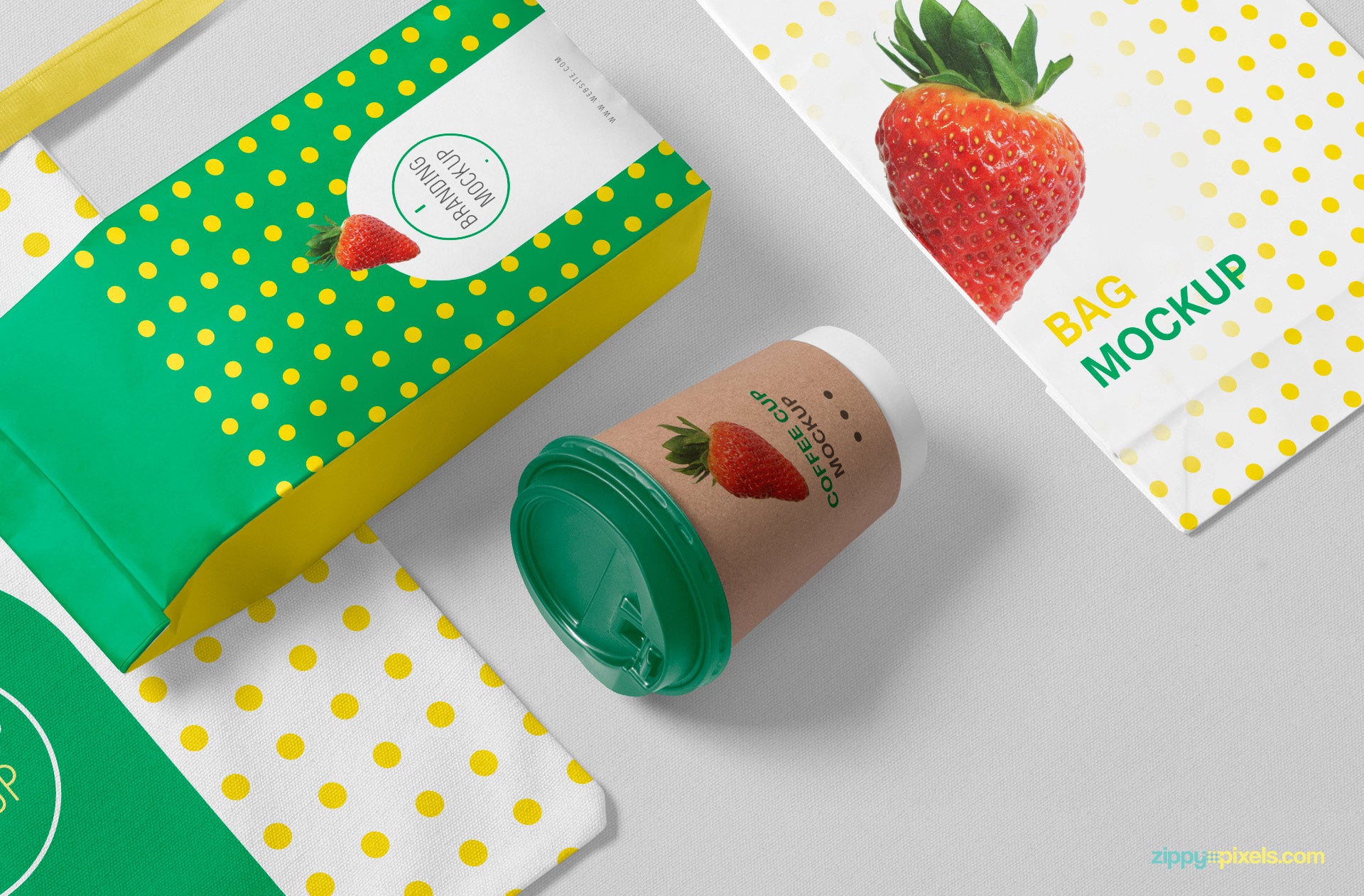 Packaging Mockup Scene