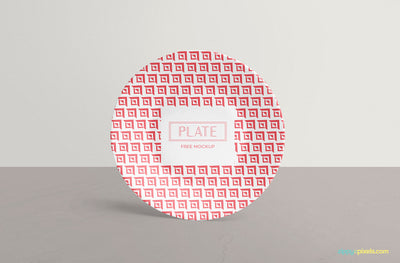 Ceramic Plate Mockup