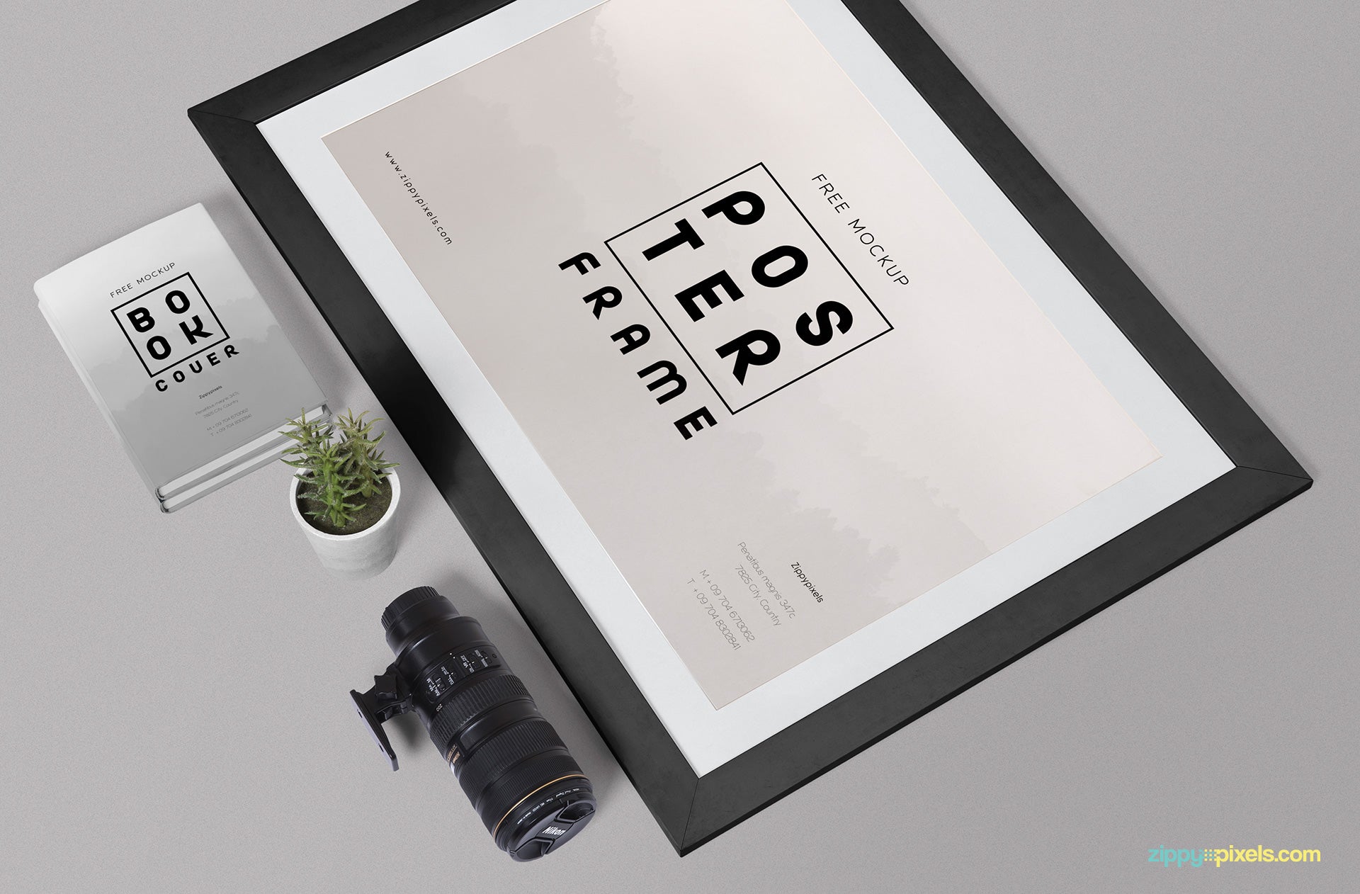 Poster Mockup PSD