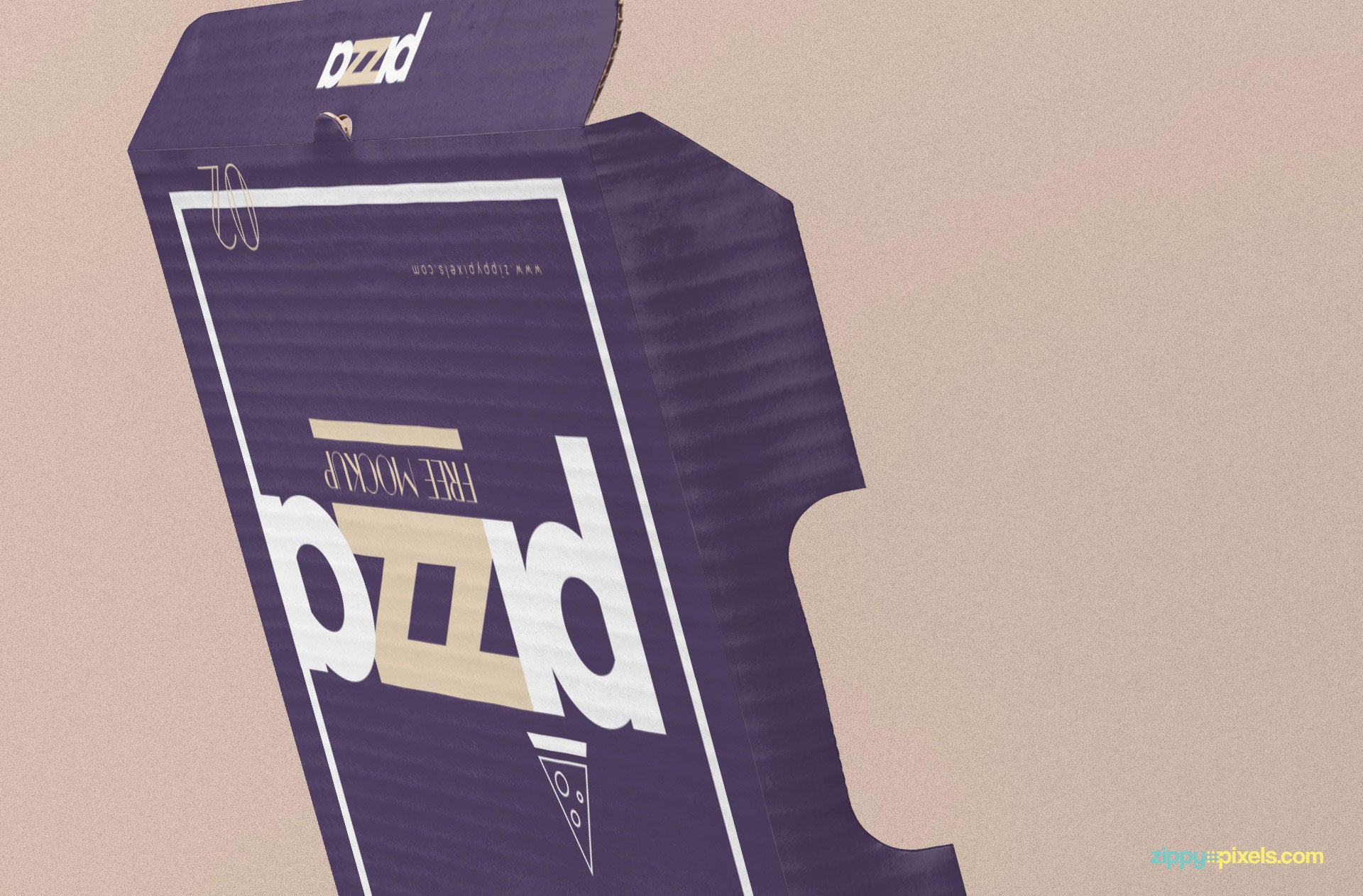 Pizza Box Mockup PSD