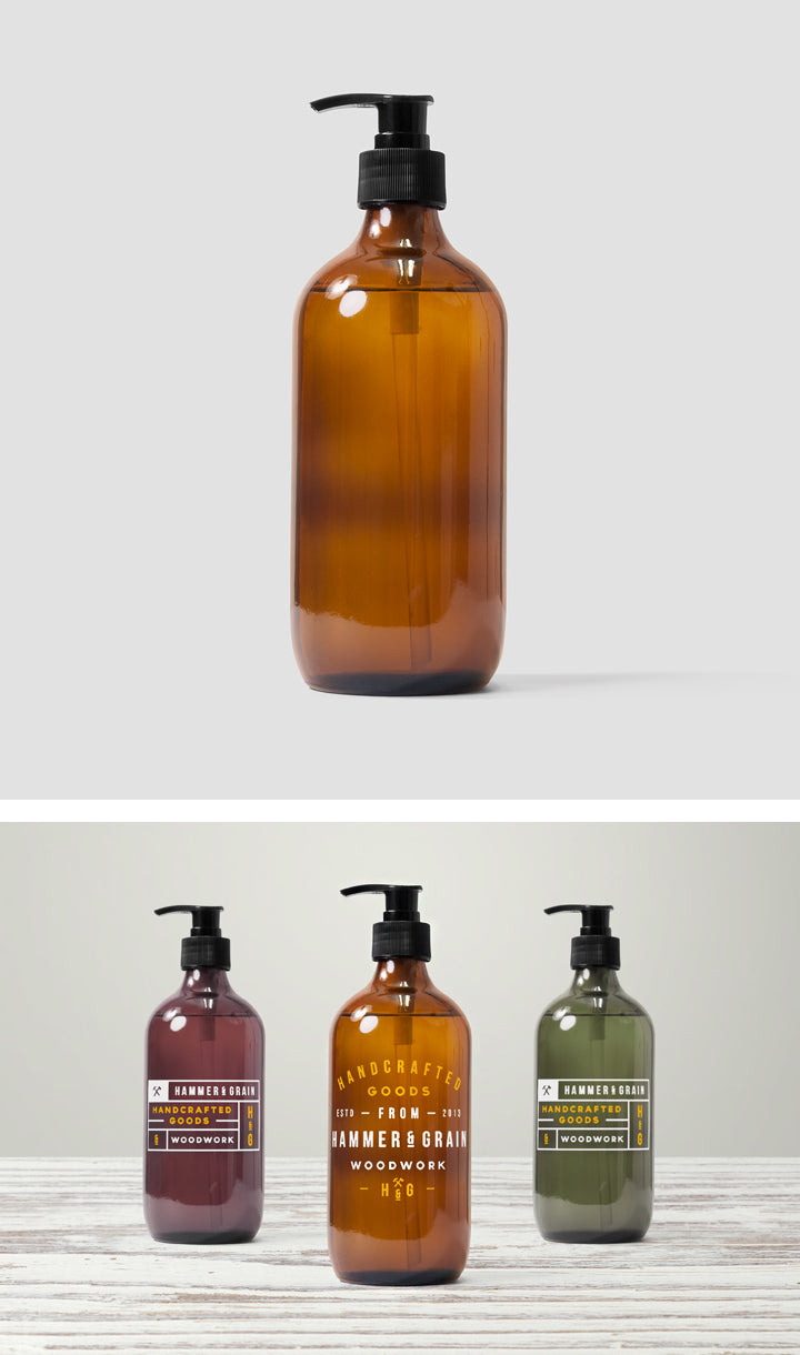 Perfect Dispenser Bottle Mockup