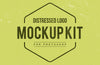 Distressed Logo Mockup Kit (Download)