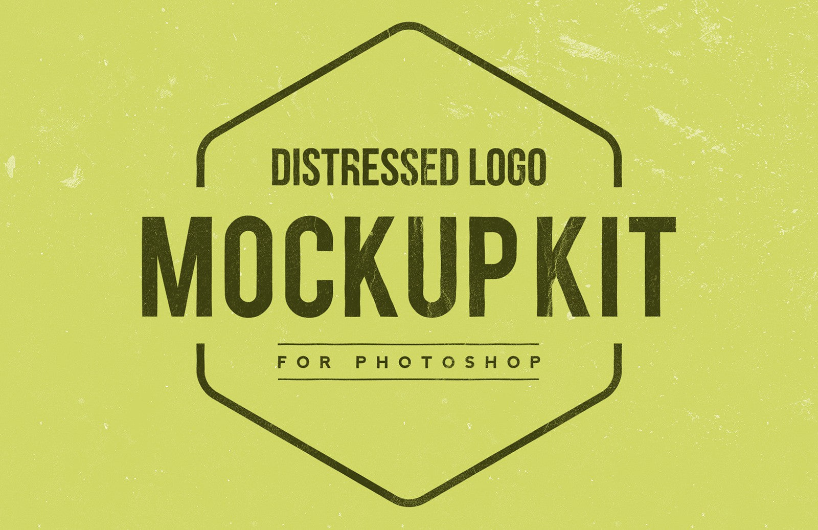 Distressed Logo Mockup Kit (Download)