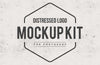 Distressed Logo Mockup Kit (Download)