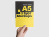 Double Sided A5 Flyer Mockups