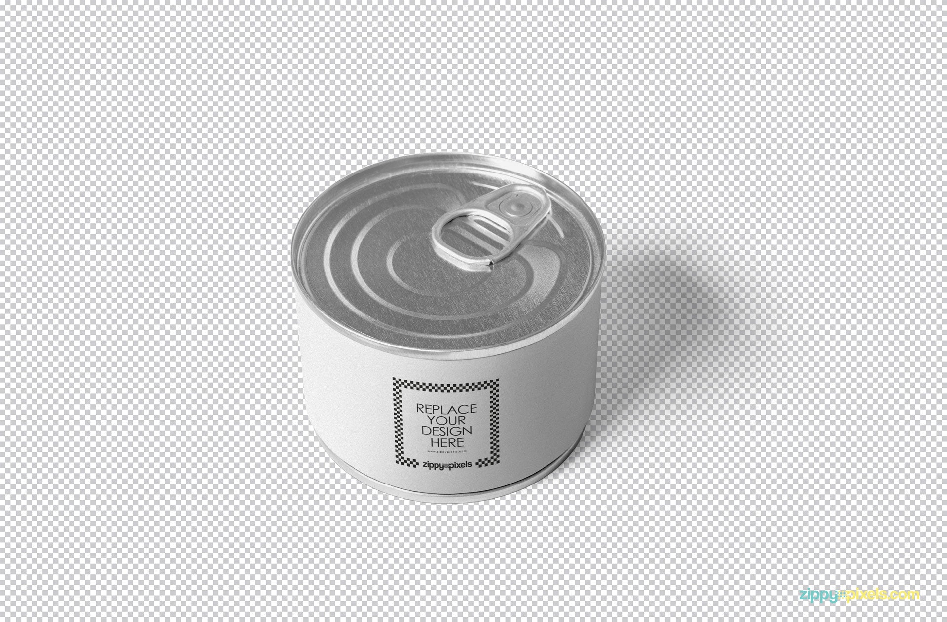 Round Tin Mockup
