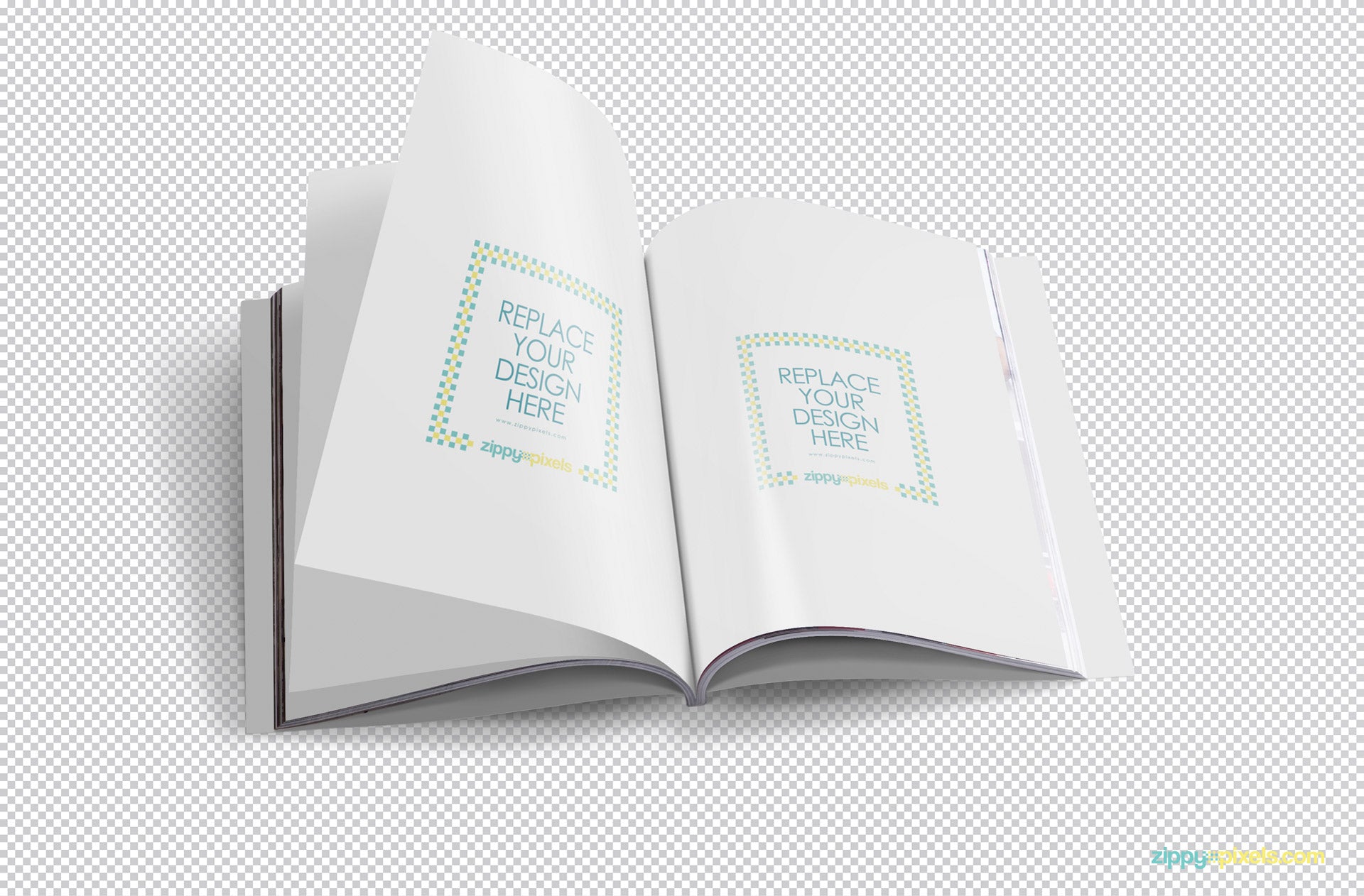 US Letter Size Catalog Mockup