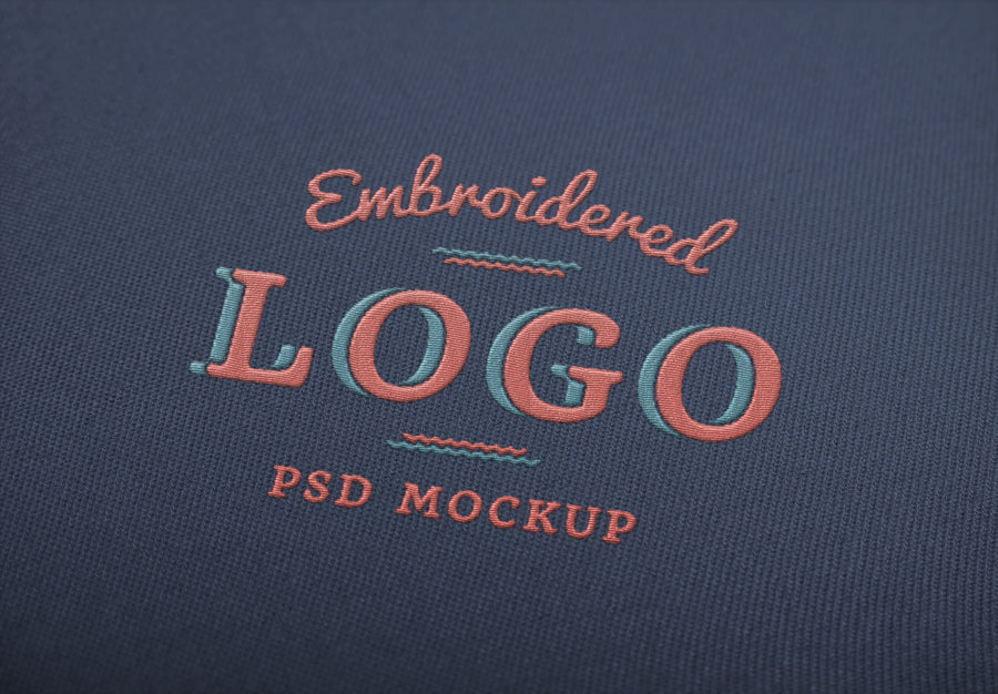 Embroidered Logo MockUp