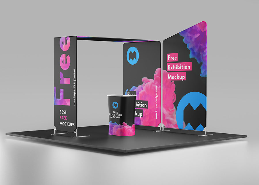 Exhibition Stage Mockup