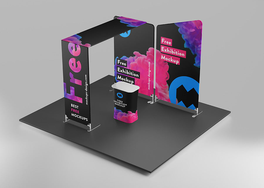Exhibition Stage Mockup