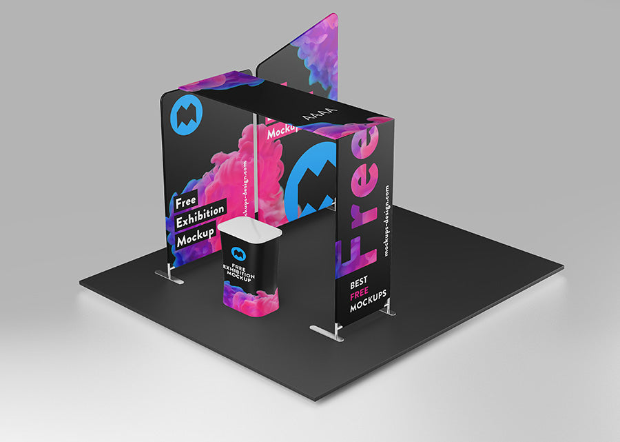Exhibition Stage Mockup