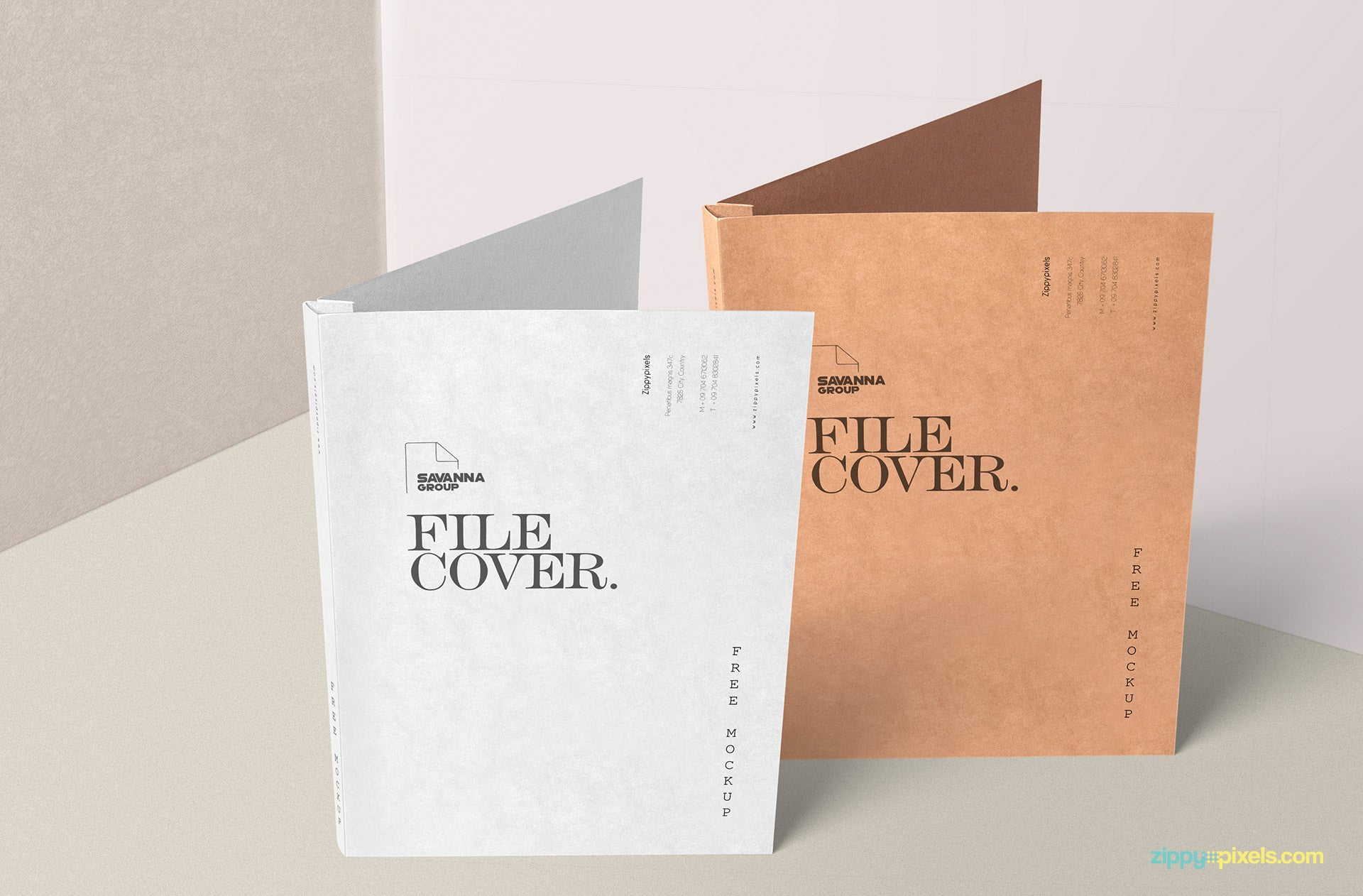 Presentation Folder Mockup