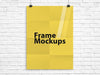 Simple Poster Frame Mockup