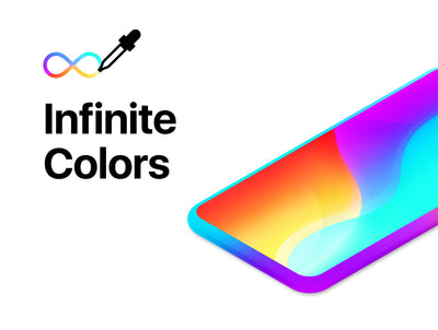 6K Mobile Mockup: 10 Colors