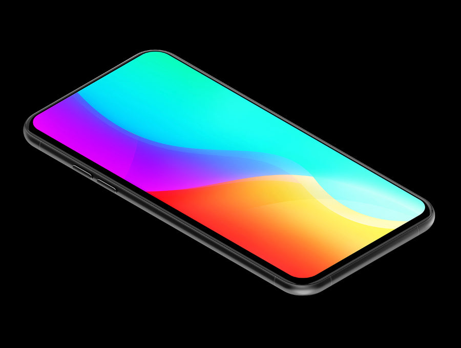 6K Mobile Mockup: 10 Colors