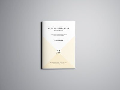 3 x Super Clean Brochure or Magazine Mockup