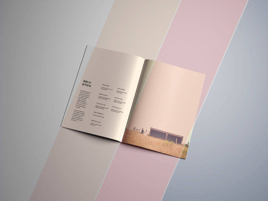 3 x Super Clean Brochure or Magazine Mockup