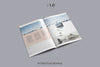 16 Different Perspectives of A4 Brochure Mockup