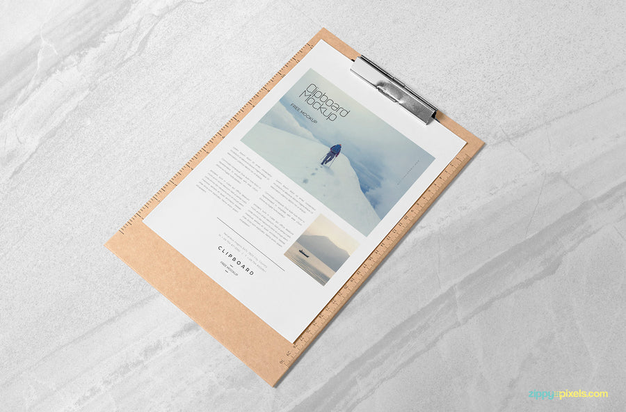 A4 Size Paper Mockup Design