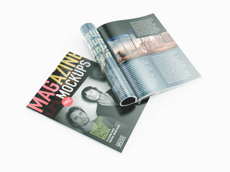 Awesome Collection of Magazine Mockups