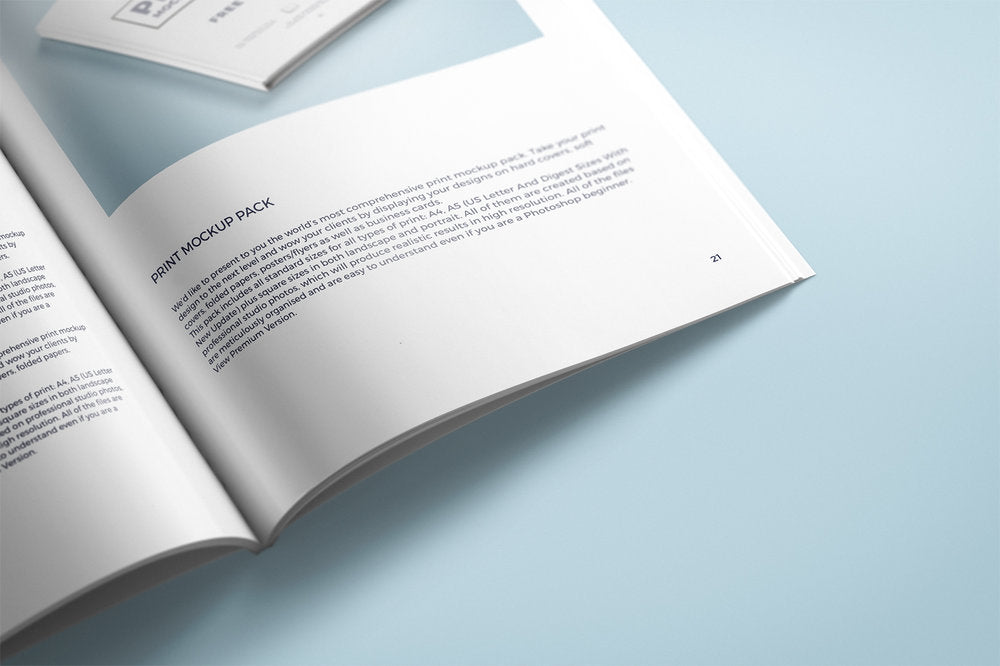 Top-Notch Print Mockup Pack (Download)