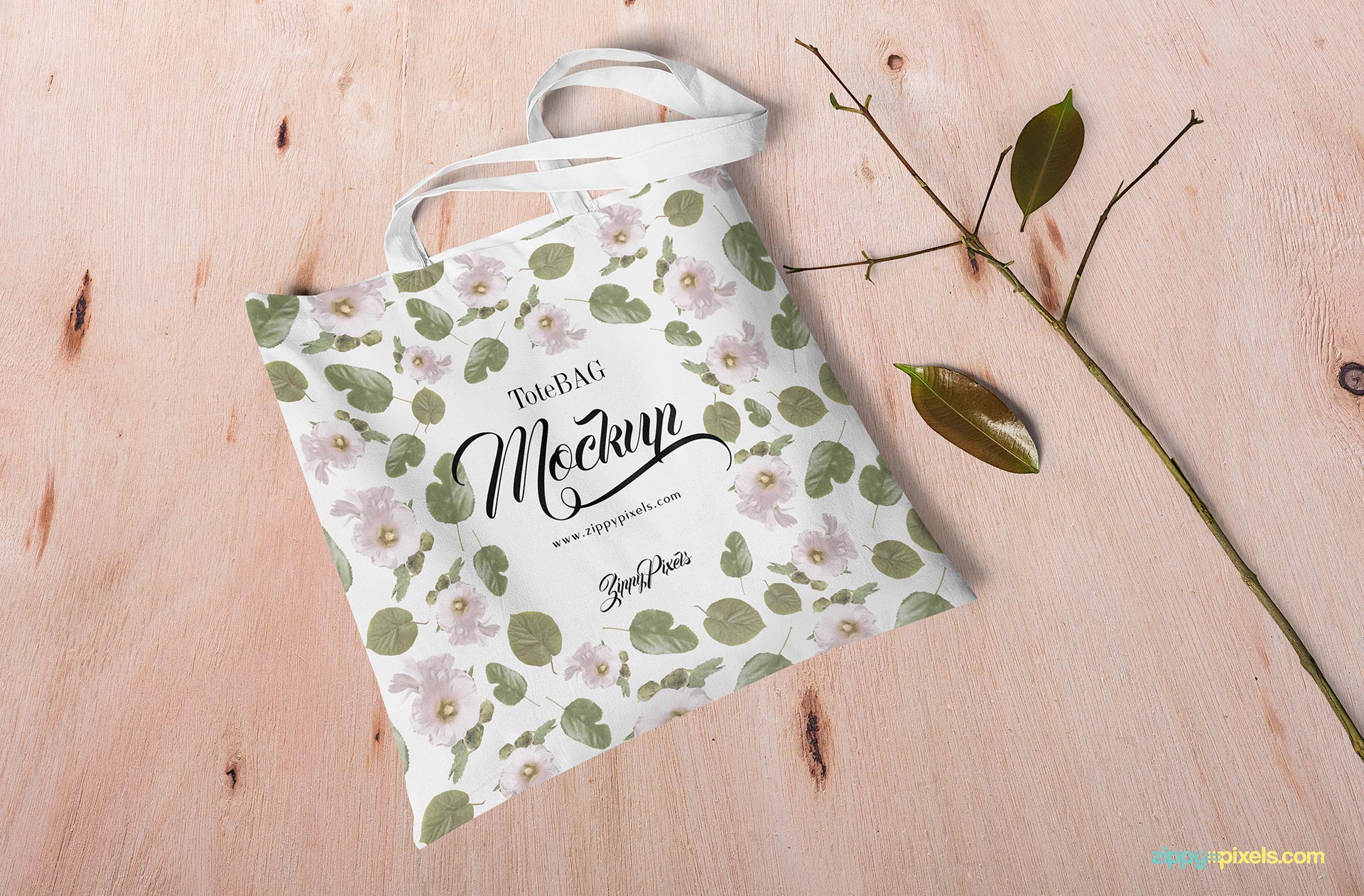 Customizable Canvas Bag Mockup