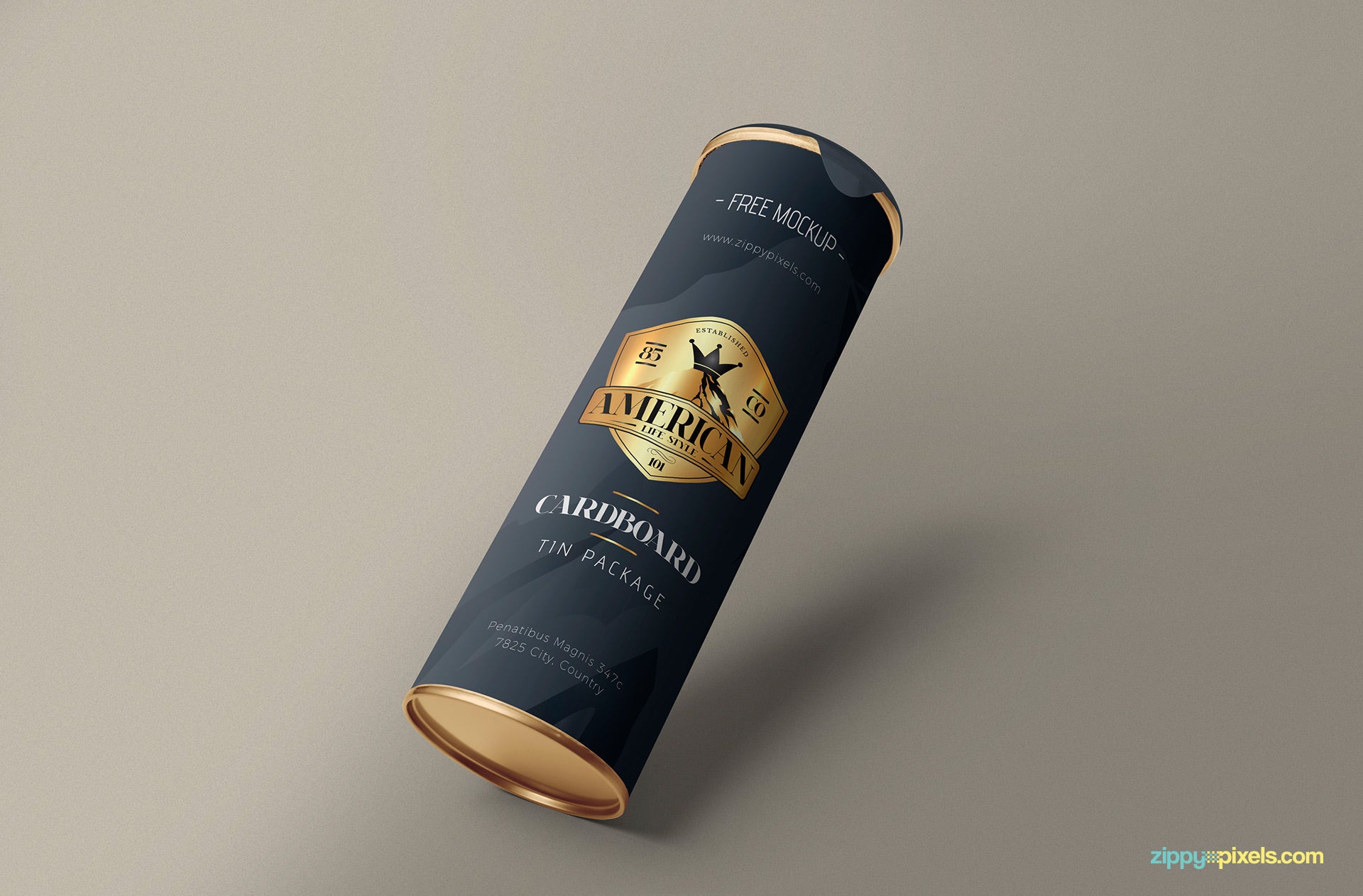 Stunning Cardboard Tube Mockup