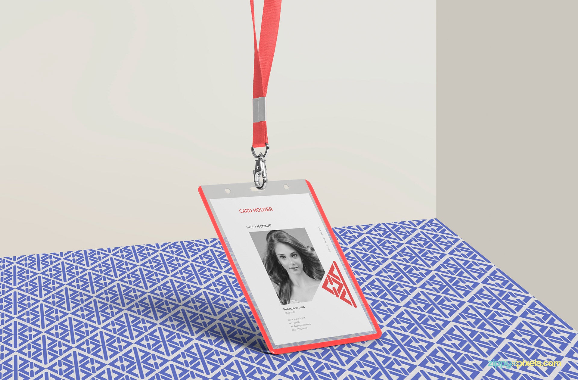 Corporate ID Card Mockup