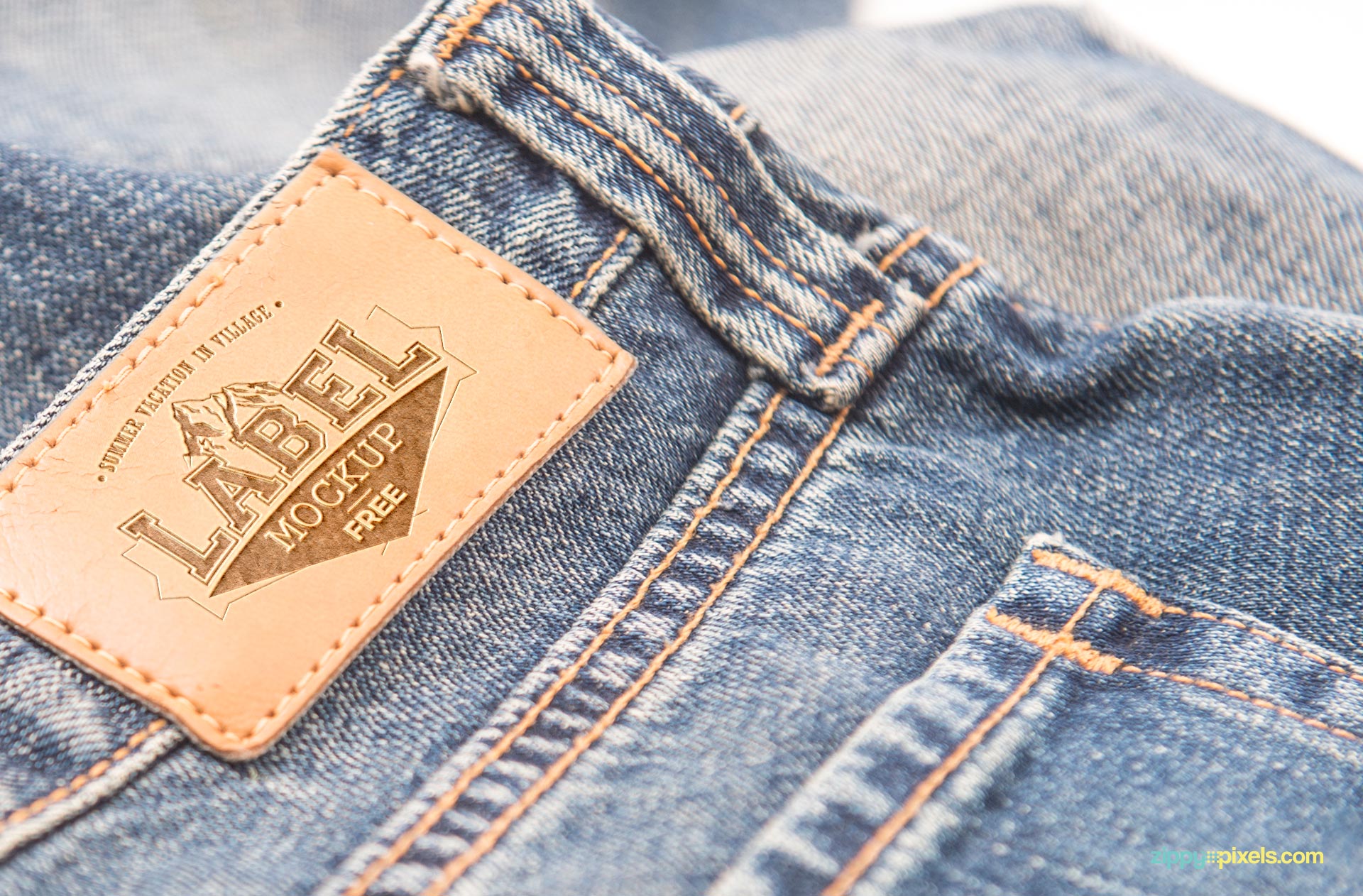 2 Clothing Label Mockups