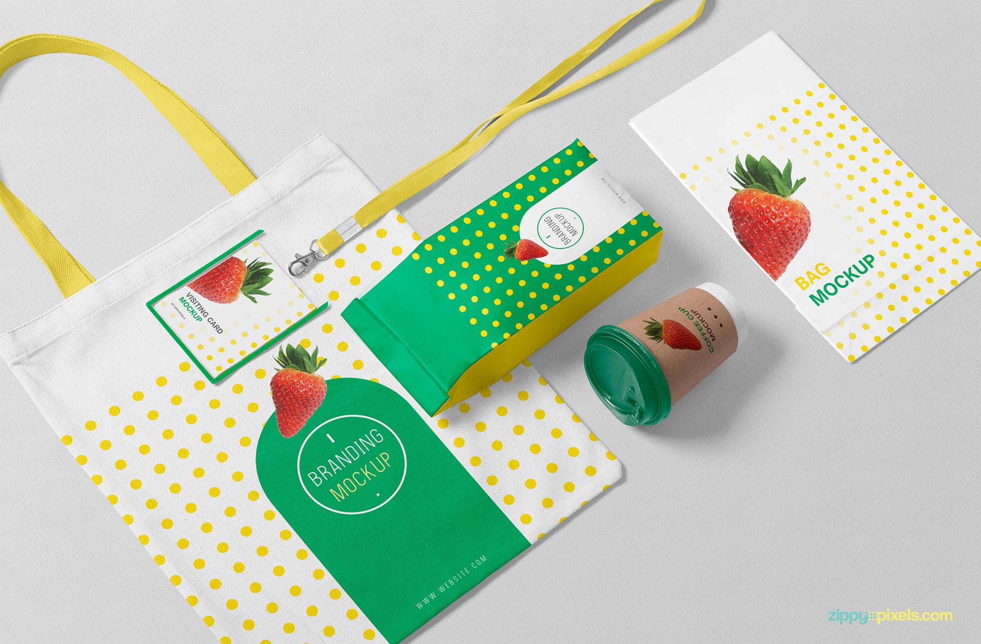 Packaging Mockup Scene