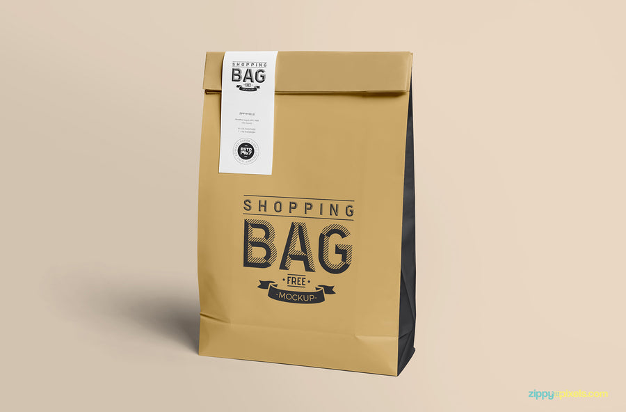 Awesome Paper Bag Mock Up