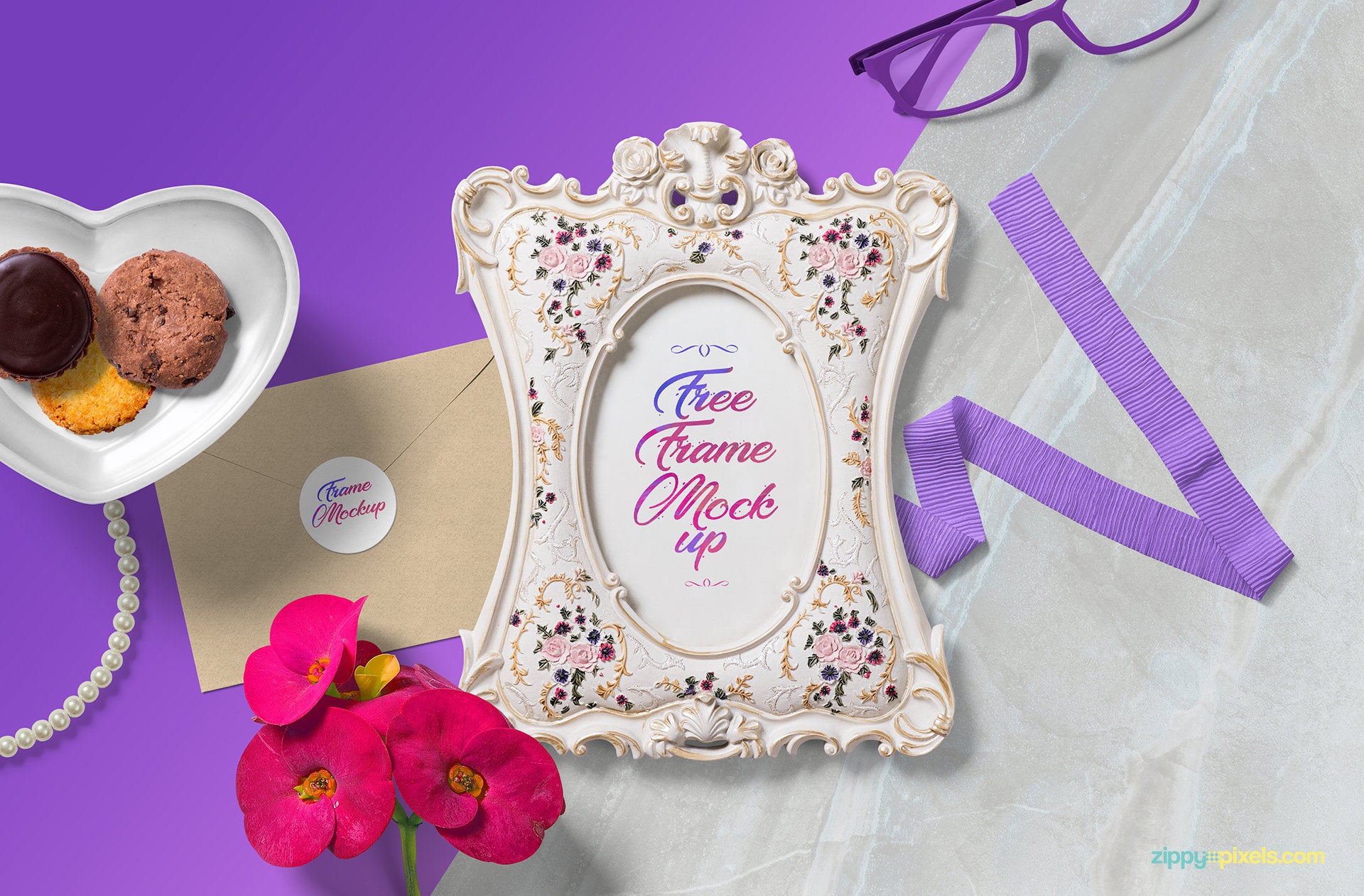 Gorgeous Picture Frame Mockup Scene