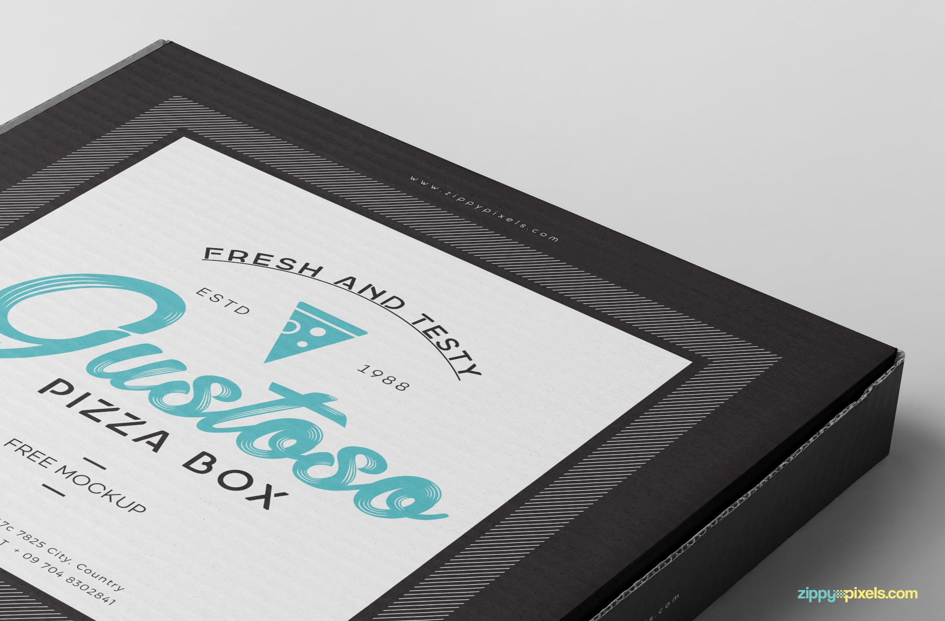 Takeaway Pizza Mockup