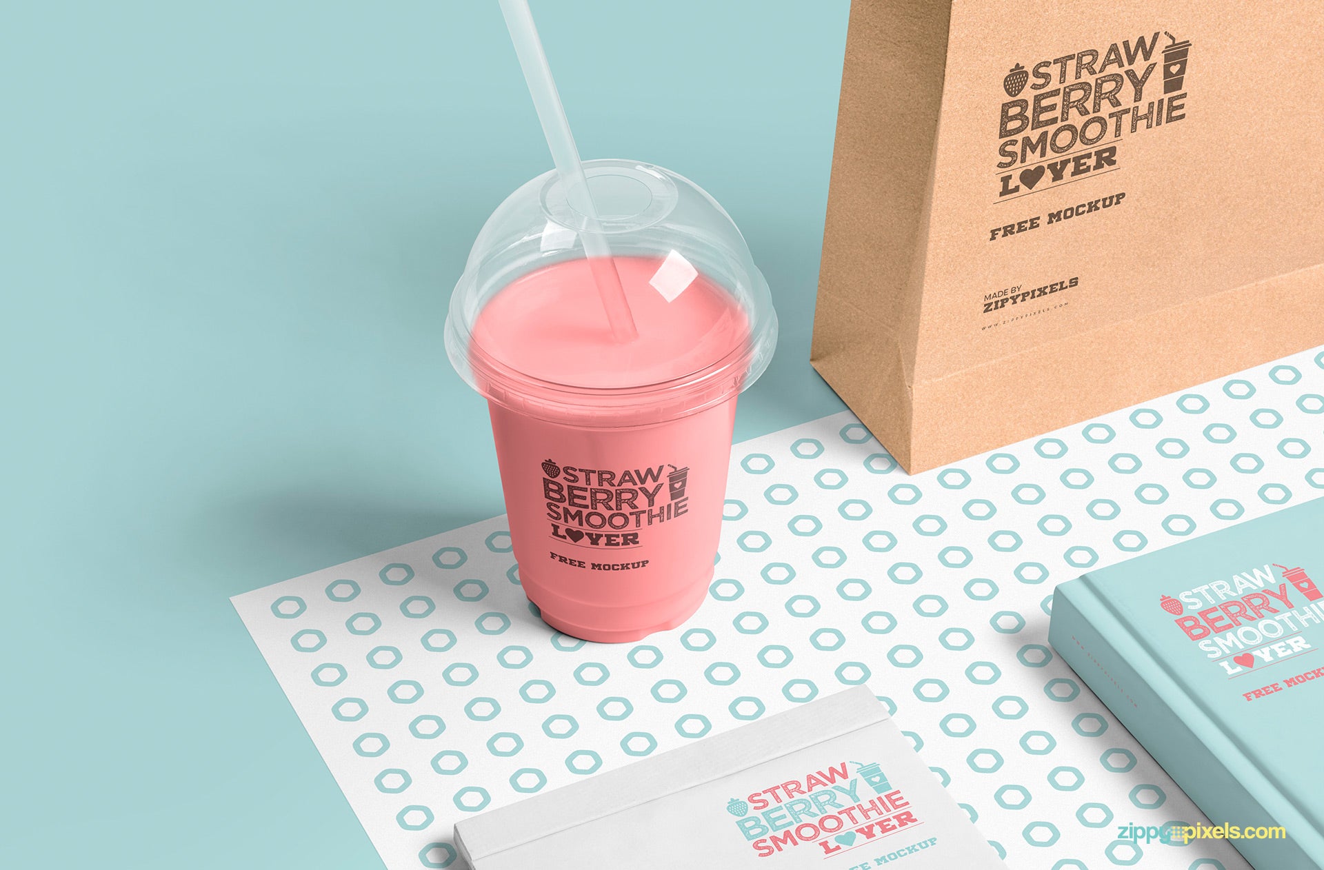 Mouth-Watering Transparent Plastic Cup Mockup