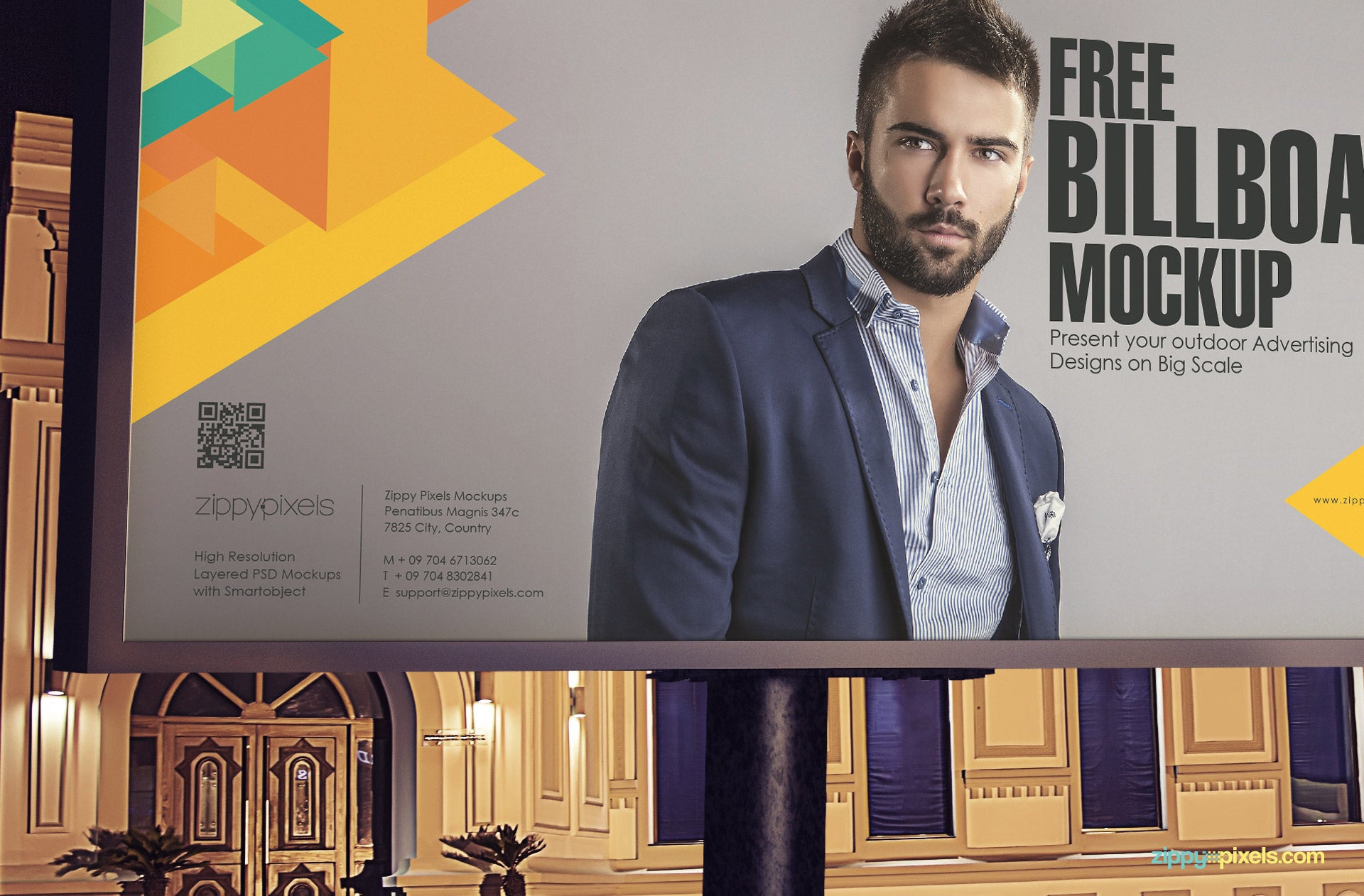 Billboard Mockup PSD