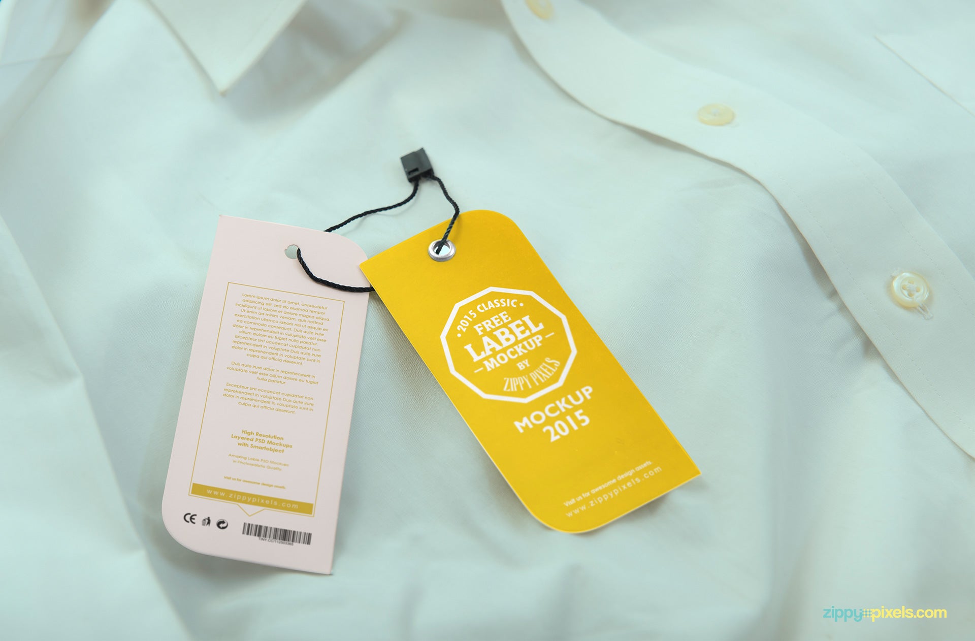 Clothing Label Mock Ups