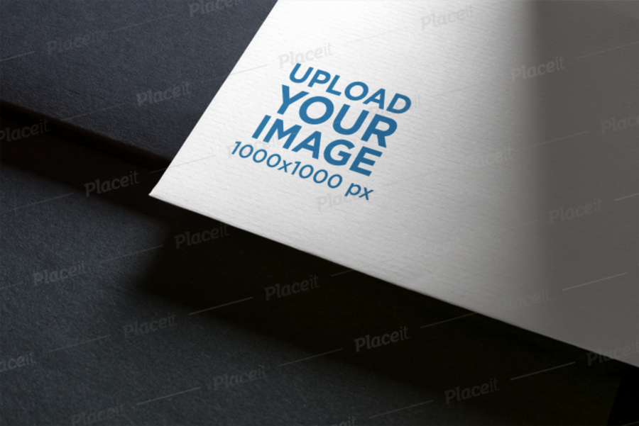 Logo Mockup Featuring the Close-Up to a Business Card [Free to Preview]
