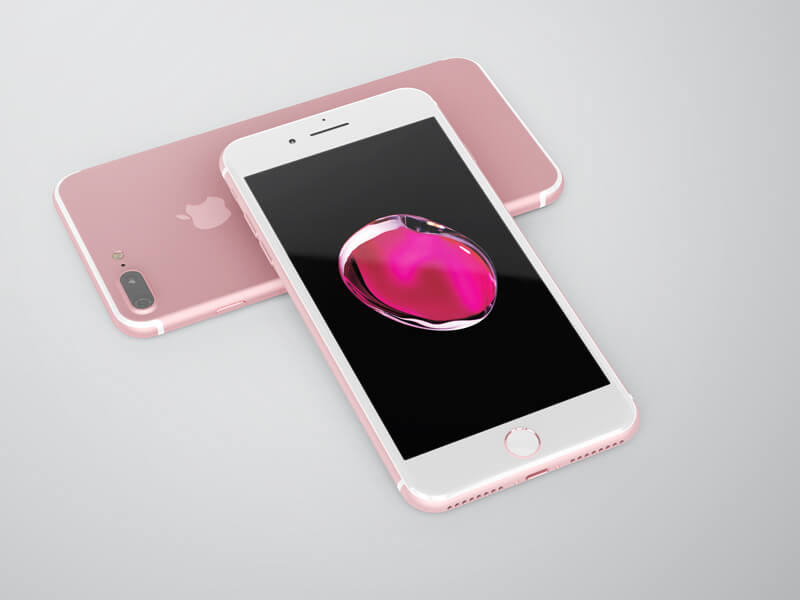 iPhone 7 Mockups Available in All Colors