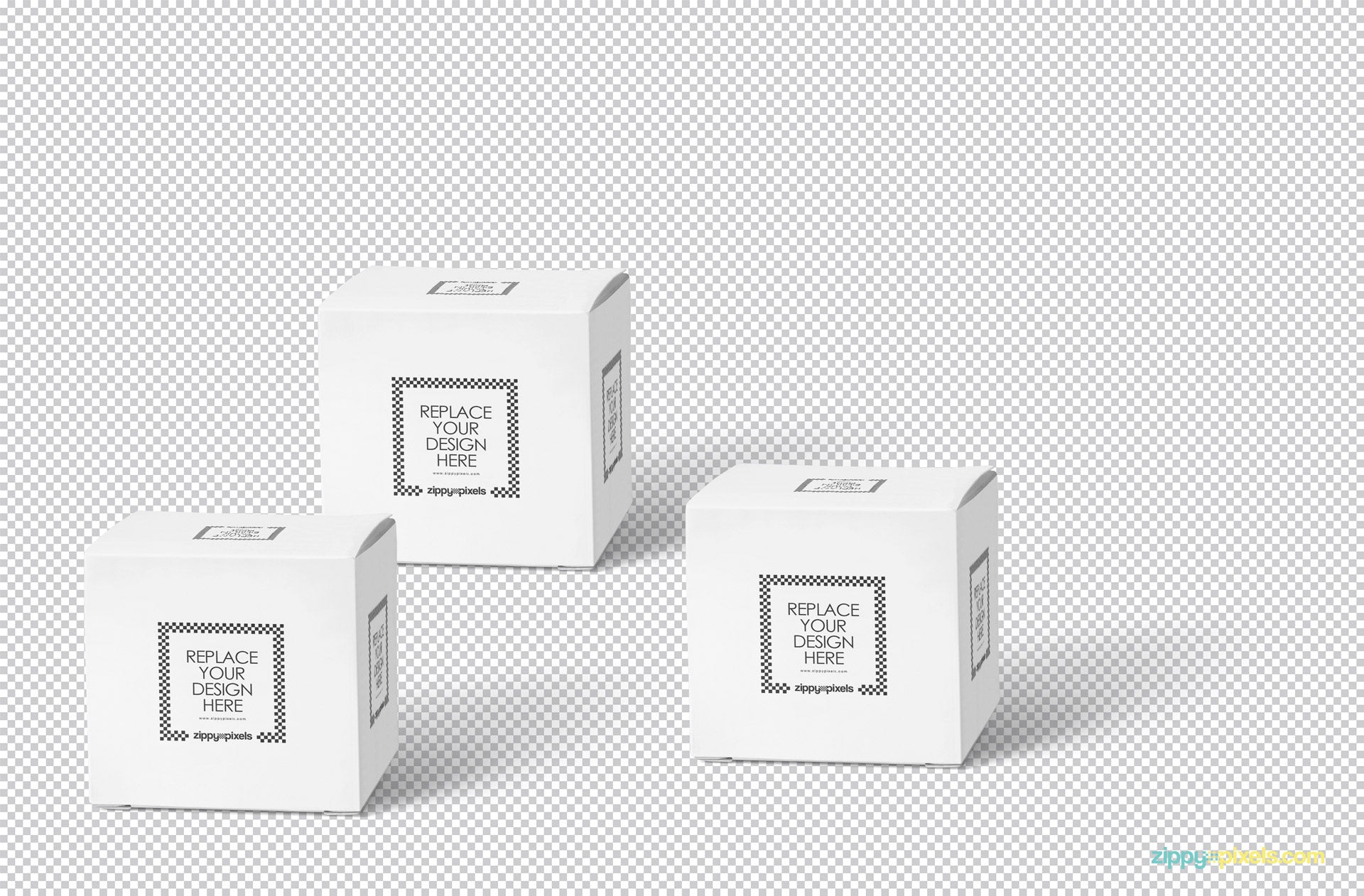 Paper Box Mockup PSD