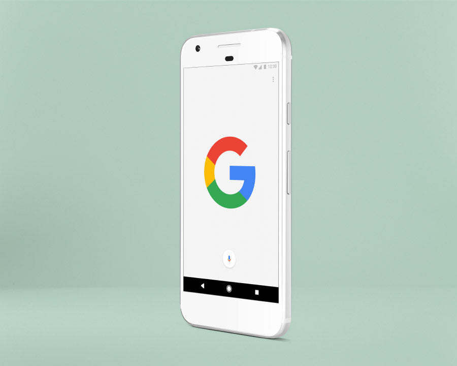 Google Pixel PSD Mockup