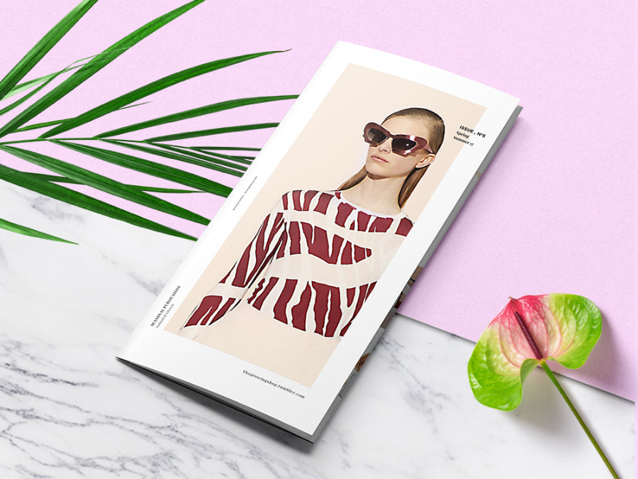 Fashion Trifold Mockup PSD Template