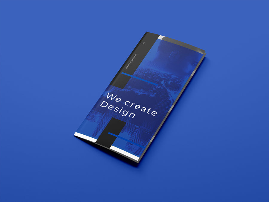 Fashion Trifold Mockup PSD Template