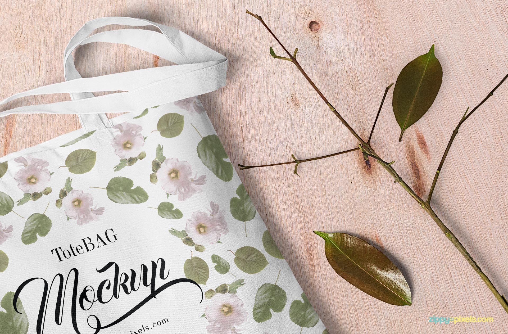 Customizable Canvas Bag Mockup