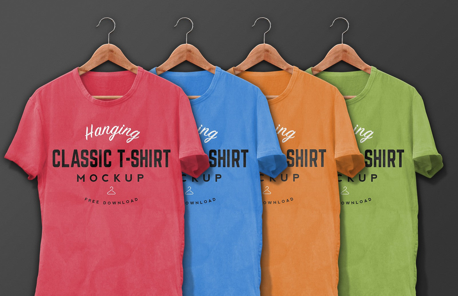 Hanging T-Shirt Mockup