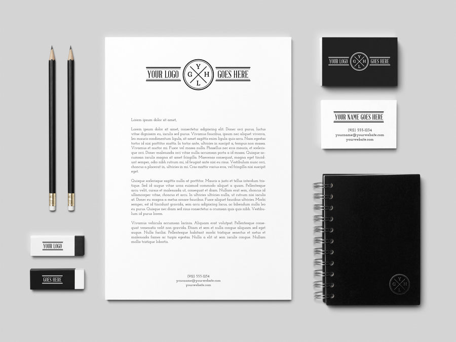 Stationery Branding and Identity Psd Mockup