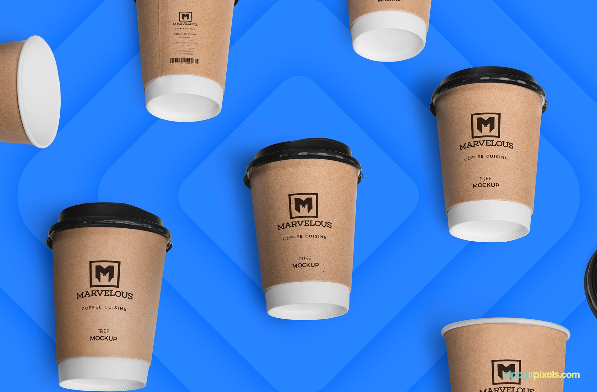 Awesome Coffee Cup Mockup